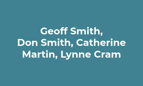 Geoff Smith/Don Smith/Catherine Martin/Lynne Cram
